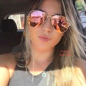 Ray-Ban Aviator Copper Pink Flash Lenses RB3025 Gold Frame New